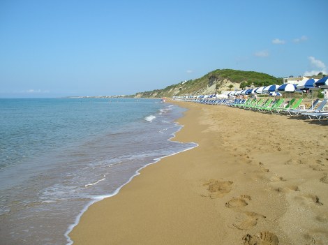 Corfu beach